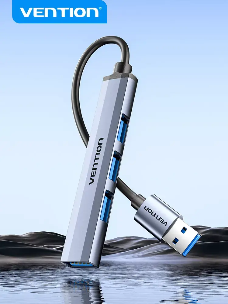 USB‑хаб Vention CKOHB — 4‑порт USB 3.2 Gen 1 Photo 2