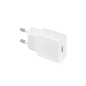 Ceļojumu lādētājs Samsung EP-T1510EWE PD 15W USB-C balts – pārnēsājams USB-C PD barošanas adapteris