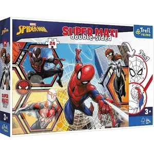TREFL SUPER MAXI Spiderman goes into action — 24 эл. Photo 1