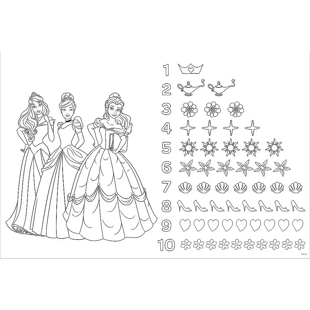 TREFL Puzzle SUPER MAXI Happy Disney Princess — 24 gab. Photo 3