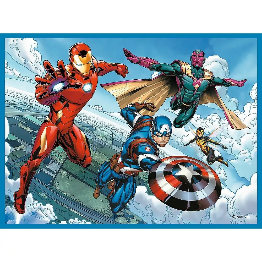 Puzzle 2in1 memos Heroes Avengers — TREFL Photo 2