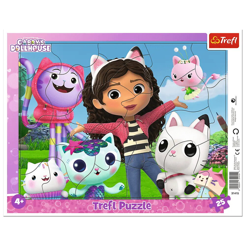 Trefl 31415 Puzle Multfilmas 25 gabali