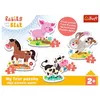 TREFL Puzzle Baby Classic Na Farmie Babies and The Bear Photo 6