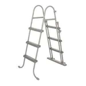 Kāpnīte Bestway Pool Ladder Metāls Plastmasa Zils Balts 1070 mm