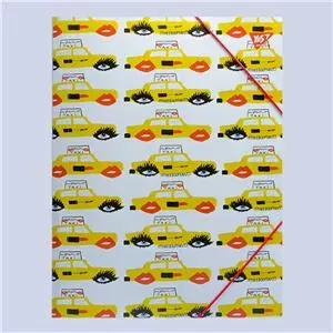 Папка для документов YES A4 ANDRE TAN Light 150-04142, формат A4, резиновая застёжка