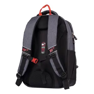 Mugursoma YES TS-49 SubSurf Black Grey — modelis 550-06300, skolas mugursoma bērniem