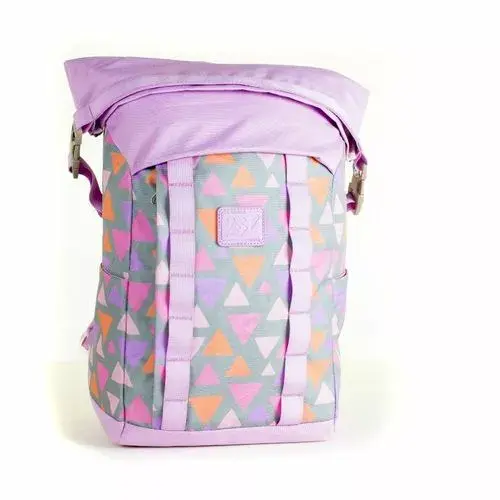 Mugursoma YES Roll-top T-61 Colorful geometry Photo 2