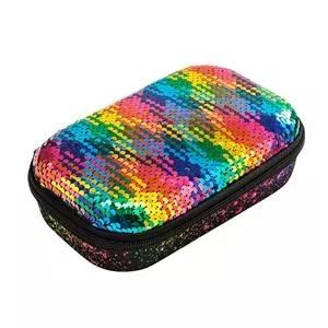 Пенал ZIPIT модель 550-05835 с реверсивными блёстками (пайетками), застёжка-молния, компактное хранение ручек и канцелярии
