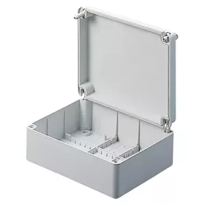 Gewiss GW44207 Surface-Mounted Junction Box, Plastic, Grey, IP56