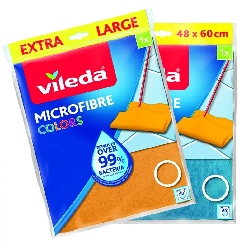 Vileda Microfibre Colors Floor Cloth Photo 3