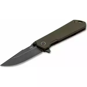 Saliekamais nazis boker Plus Kihon Assisted — OD Green rokturis, asistēta atvēršana, modelis 01BO164