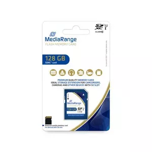 MediaRange MR969 zibatmiņa 128 GB SDXC UHS-I Klases 10
