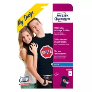 Avery MD1004 printing film Inkjet A4 210×297 mm Multicolour 8 sheets