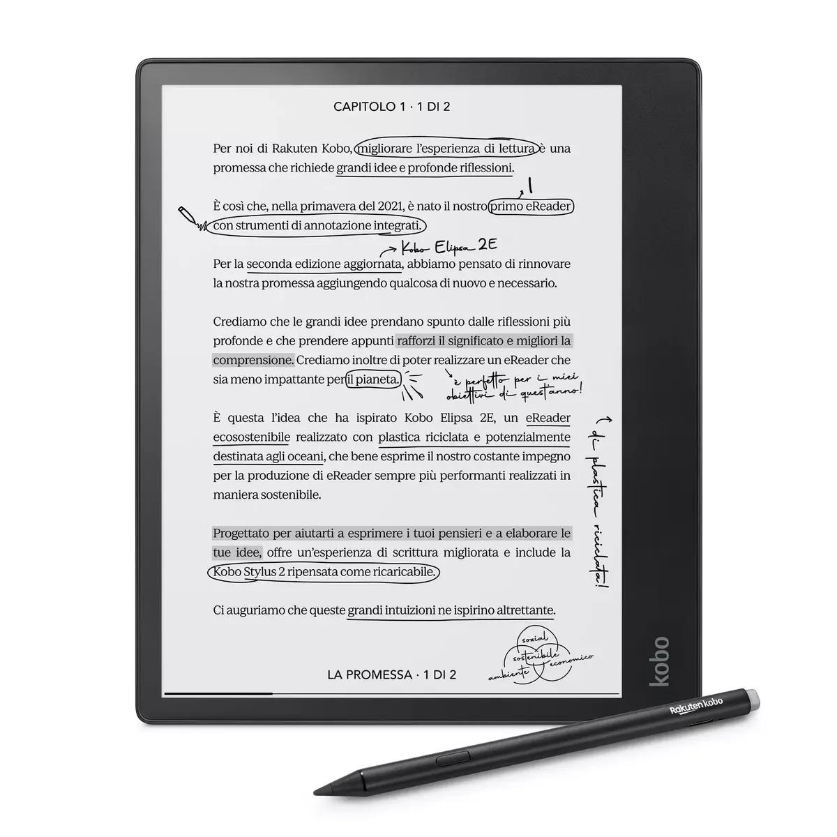 Электронная книга Kobo Elipsa 2E Photo 4