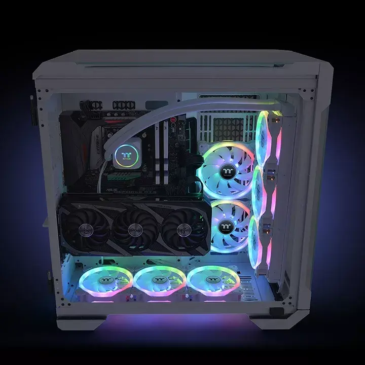 Воздушный кулер Thermaltake SWAFAN 12 RGB Radiator Fan Photo 6