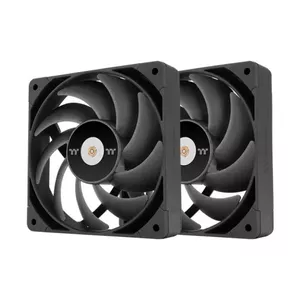 Thermaltake TOUGHFAN 14 Datora korpusam Ventilators 14 cm Melns 2 pcs