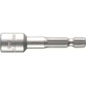 Nut Driver Bit Wiha 04638 1 pc Chromium-Vanadium Steel 55 mm