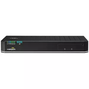 CradlePoint wireless router E300C-18B with NetCloud Enterprise Branch — Wi‑Fi 6 dual-band, 10GbE, 4G LTE, 5x RJ‑45