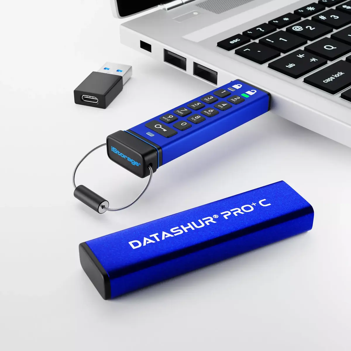 USB zibatmiņa iStorage 256GB datAshur PRO+C Photo 2
