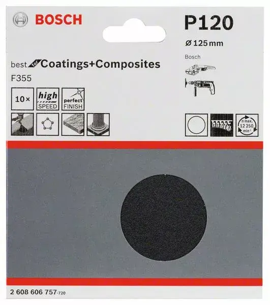 Шлифовальный лист Bosch 2 608 606 757 Photo 2