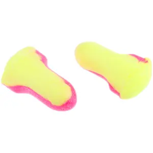 Disposable Ear Plugs Honeywell Pink Yellow 35dB 200 Pairs