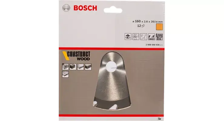 Пильные диски для циркулярной пилы Bosch 2608640762 Photo 2