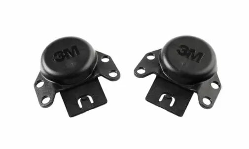 3M P3E Montāžas plāksne, melna, 7100246136