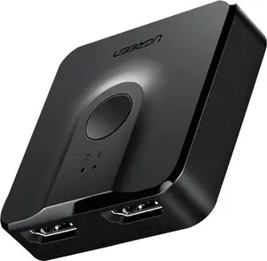 Ugreen CM217 HDMI 2.0 slēdzis melns 120 Hz 3840 x 2160 pikseļi