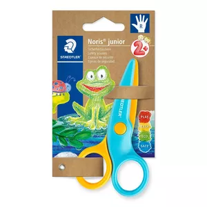 Scissors Staedtler Noris Junior Straight cut Blue Yellow 100 mm