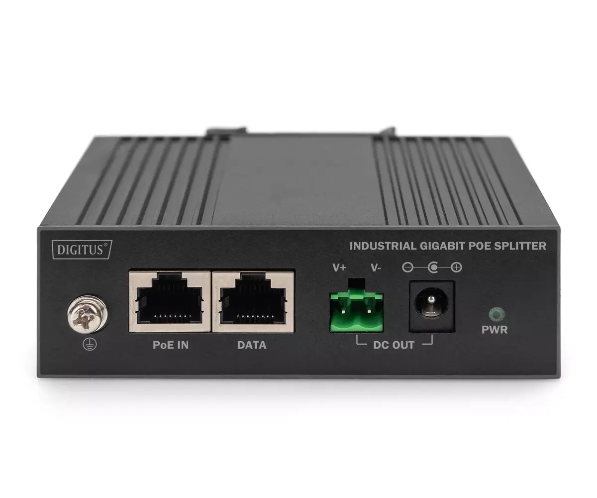 Digitus Gigabit Ethernet PoE Splitter Industrial 60W Photo 3