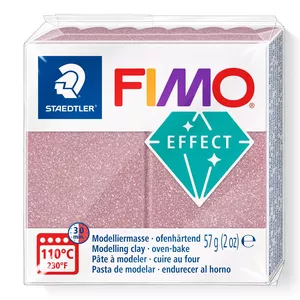 Пластилин Staedtler FIMO 8010 Glitter Розовое золото 57 г