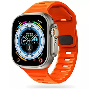 Siksniņa Tech-Protect IconBand Line priekš Apple Watch 38/40/41 mm, oranža, silikona