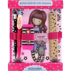 Notebook set Santoro My Gift To You with school supplies — Santoro 343509