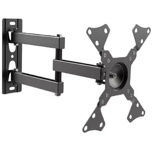 TV wall mount MONTIS MT011 for 13"–42" screens, 30 kg capacity, VESA 75x75–200x200, tilt ±15°, black