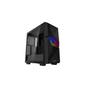 PC Case DeepCool CYCLOPS Midi Tower White — Tempered Glass, Micro ATX/ATX/EATX, USB-C, Front RGB