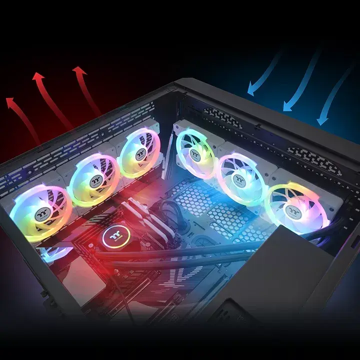 Воздушный кулер Thermaltake SWAFAN EX12 ARGB Photo 6