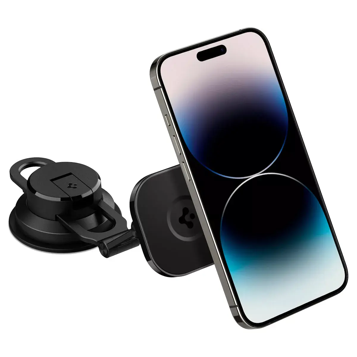 Spigen OneTap 3 Black magnētisks auto tālruņa turētājs Photo 2
