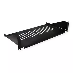 Rack shelf VALUE 26.99.0405 Black 10 kg capacity 19 inch