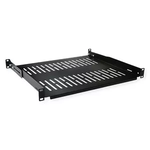 Rack shelf VALUE 26.99.0403 Black 25 kg capacity 19 inch