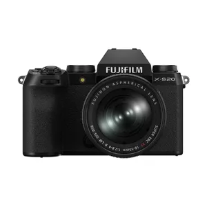 Fujifilm X -S20 + XF18-55mm MILC 26,1 MP X-Trans CMOS 4 6240 x 4160 pikseļi Melns