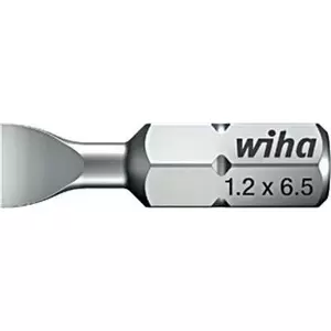 Screwdriver Bit Wiha 7010Z/4.5-25 — slotted 4.5 mm, length 25 mm