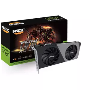 Inno3D N40602-08D6X-173051N video karte NVIDIA GeForce RTX 4060 8 GB GDDR6