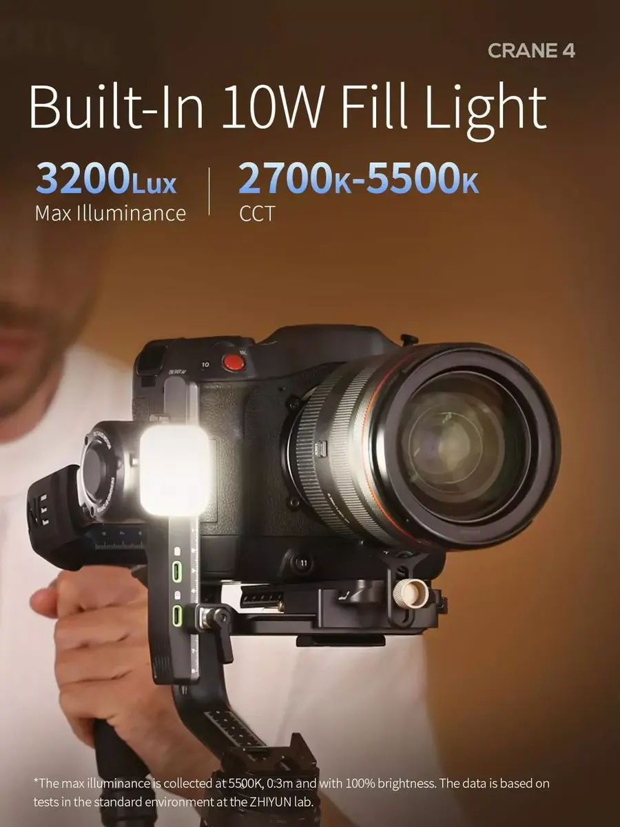 Zhiyun Crane 4 3-asu gimbals Photo 17