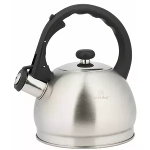 KingHoff Whistling Kettle KH 3773, Fixed Handle, 1.8 L, Stovetop Tea Kettle
