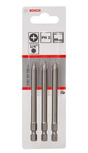 Screwdriver bit Bosch 2607001535 Photo 2