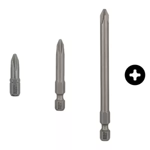 Screwdriver bit Bosch 2607001512 extra hard 10 pcs PH 2 25 mm