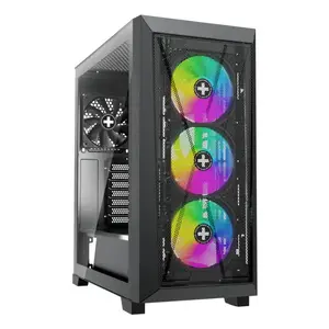 PC Midi Tower case XILENCE XG151 — black, supports ATX/Micro-ATX/Mini-ITX, bottom PSU, 2x 3.5" + 4x 2.5" bays