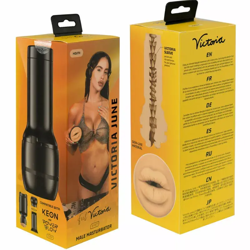 Мастурбатор Kiiroo Silicone Black — FeelVictoria June Photo 8