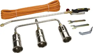 Topex 44E123 Roofing Torch Set with 3 Burners