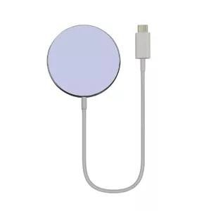 Беспроводное зарядное устройство GRATEQ USB-C Magnet Pad 1.5m Белое
